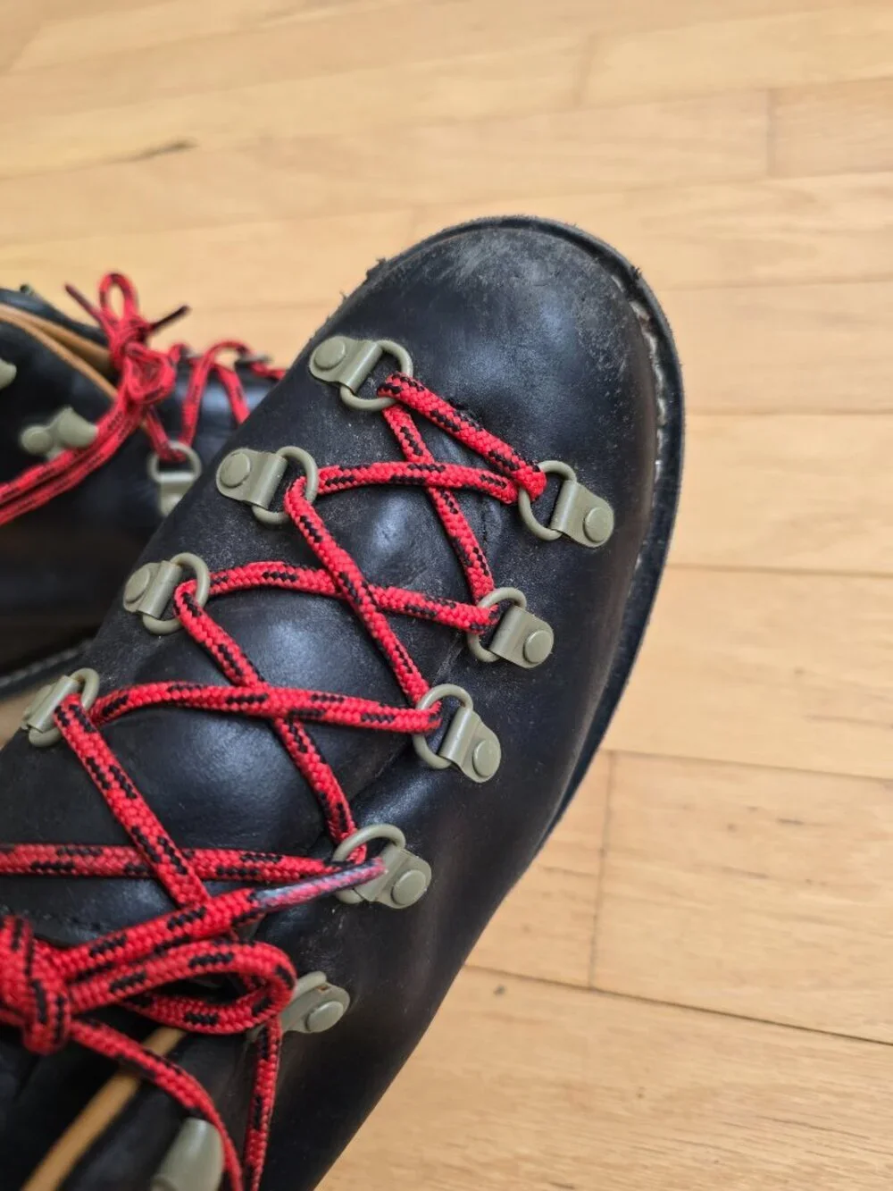 Danner x Topo Designs | Mountain black leather hiking boots | MENS 10